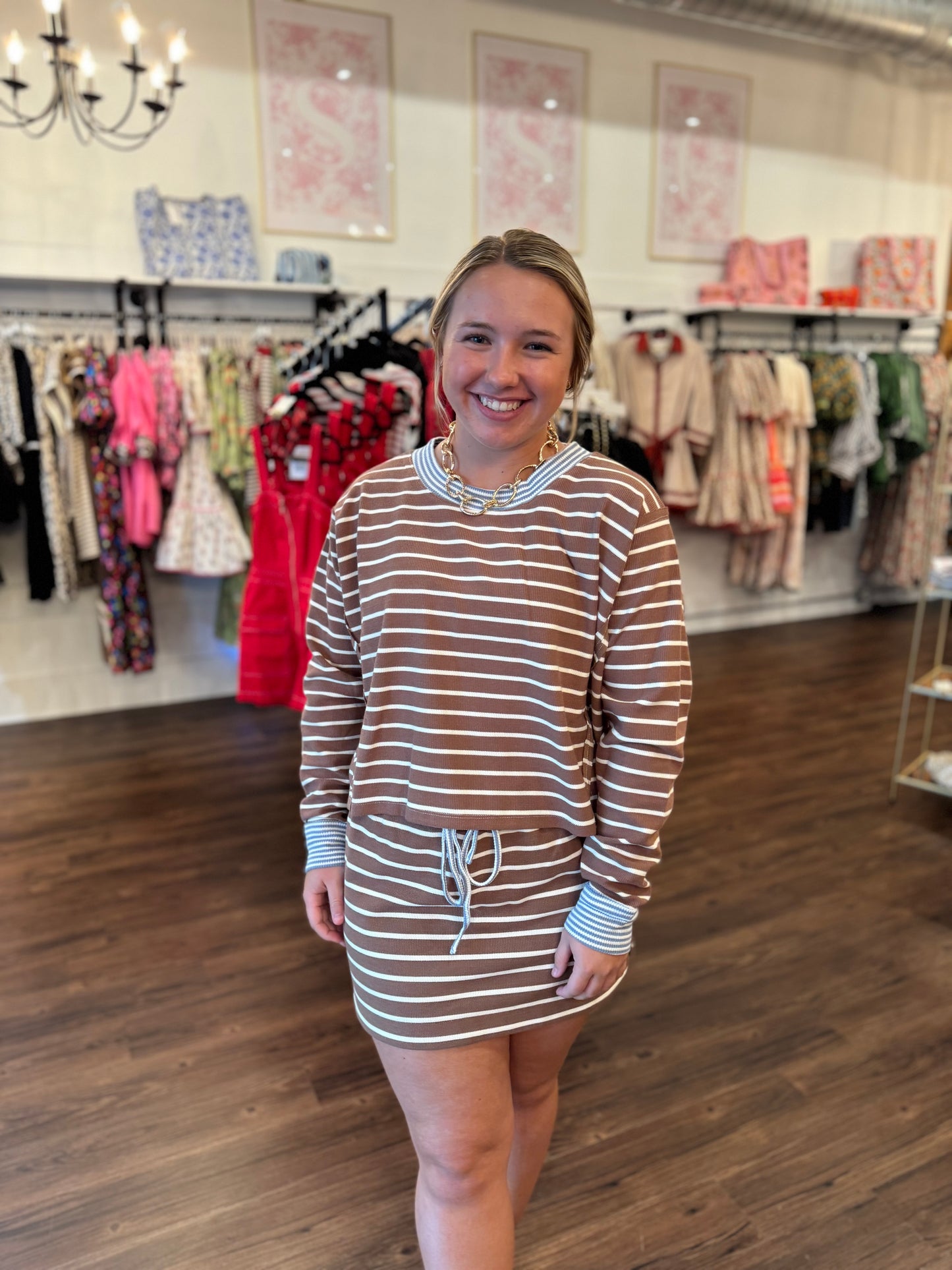 Mocha Mini Skort