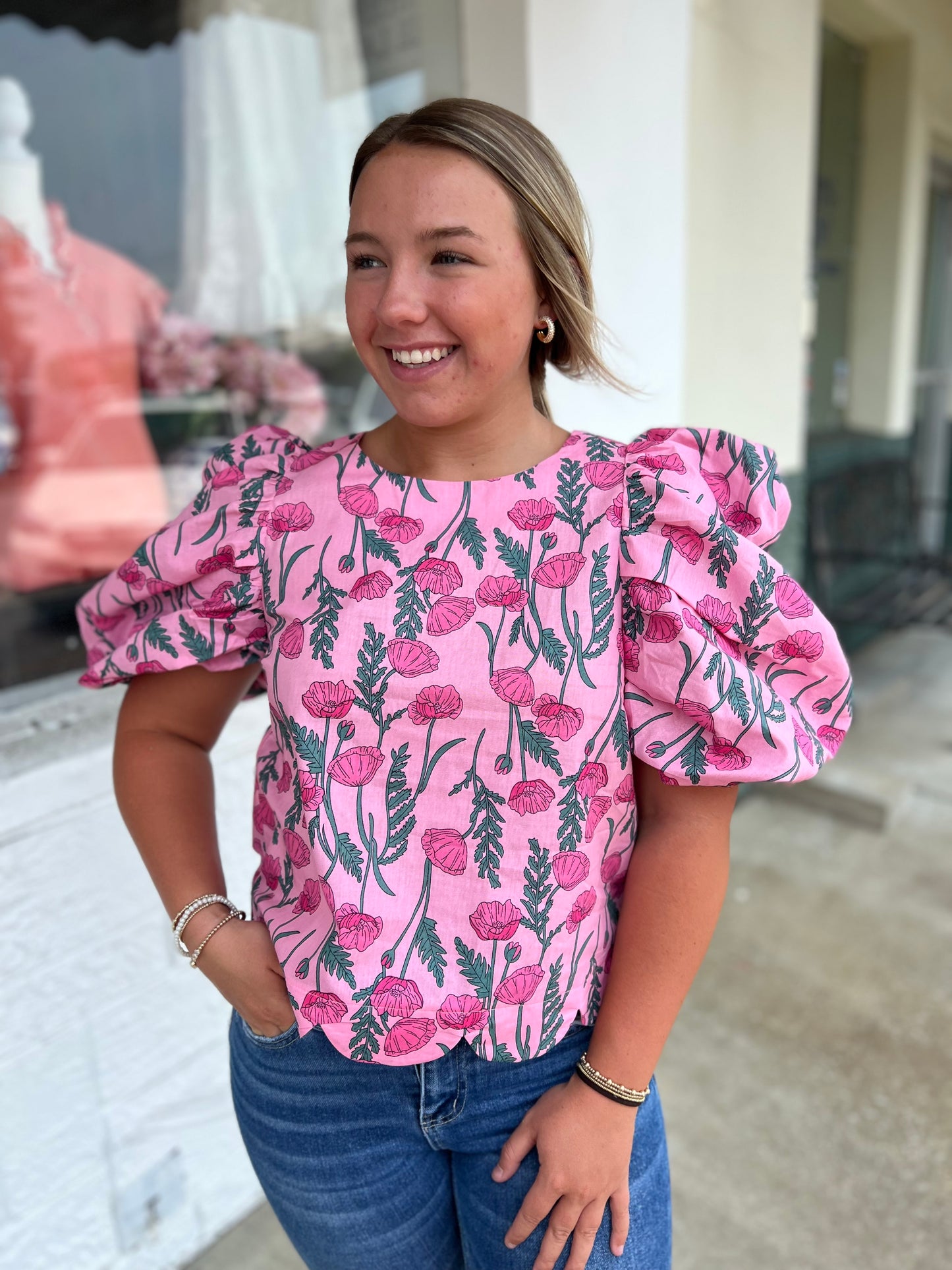 Haylee Floral Top