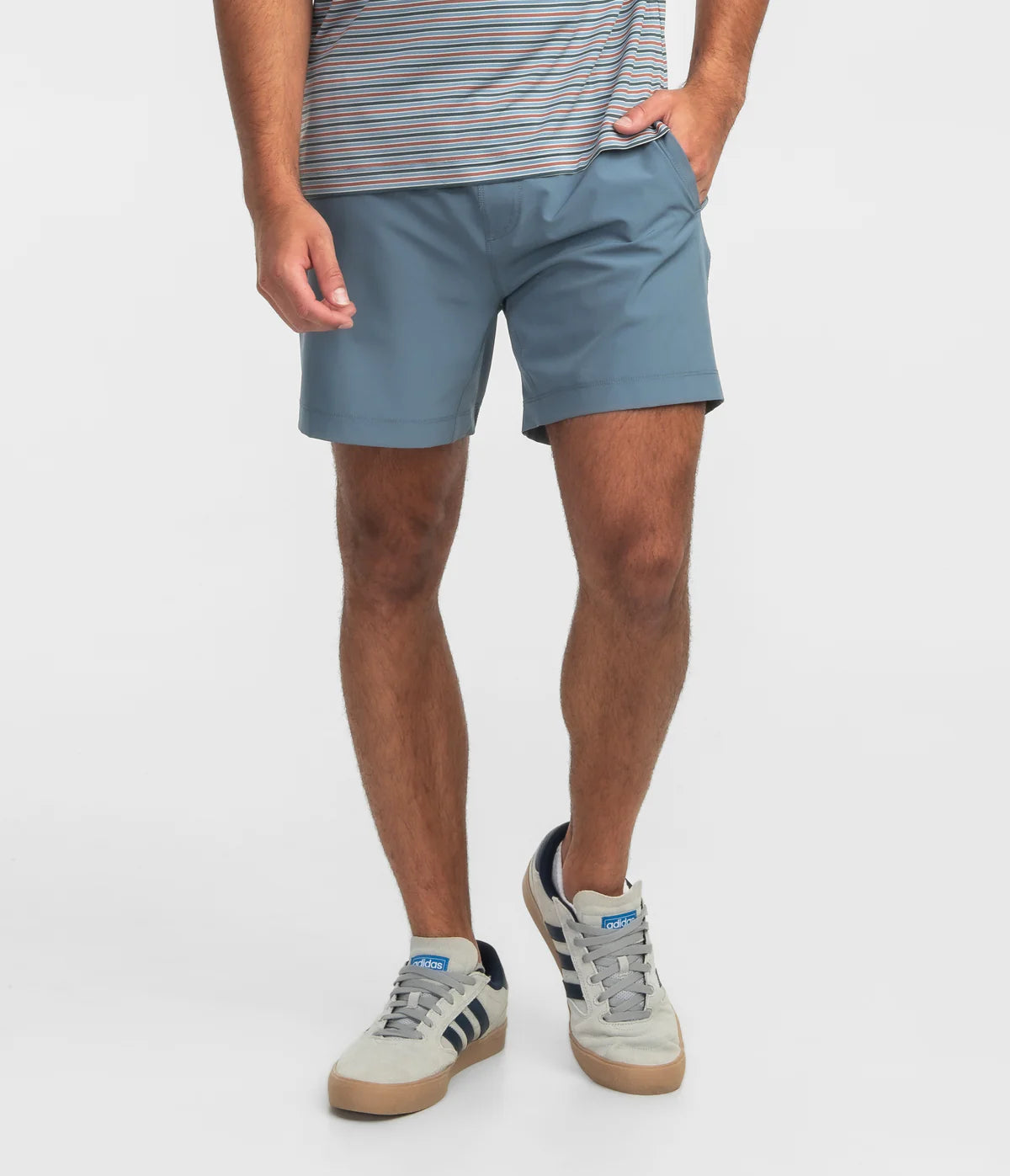 Everyday Hybrid Shorts - Mirage Blue