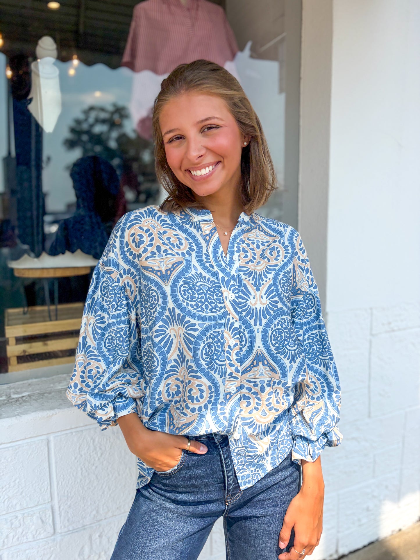 Blue Haven Blouse