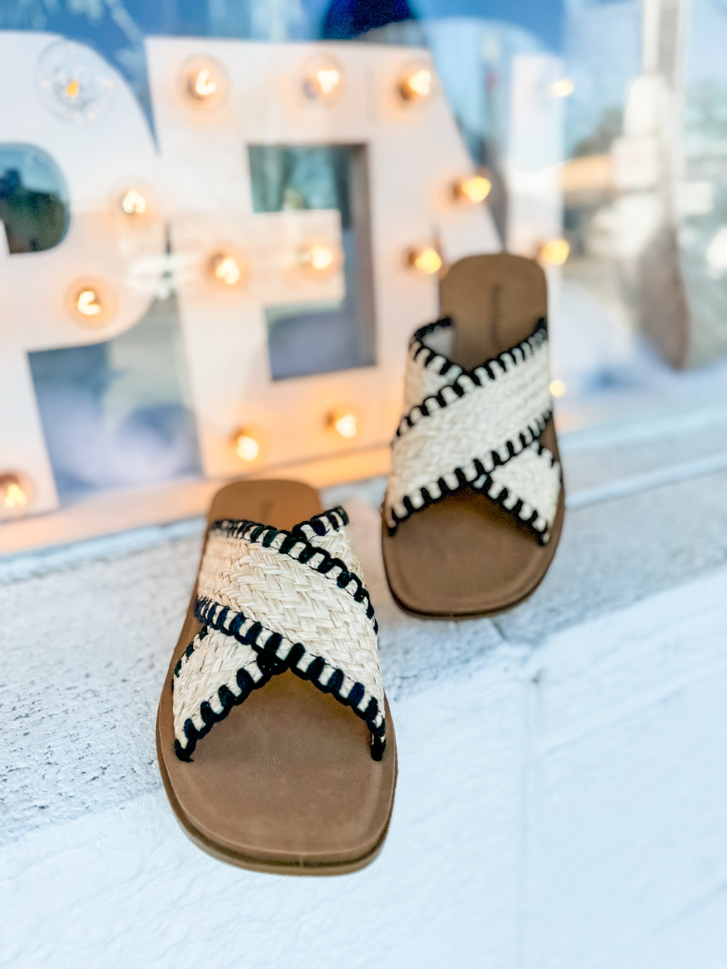 Caliso Black Natural Sandal