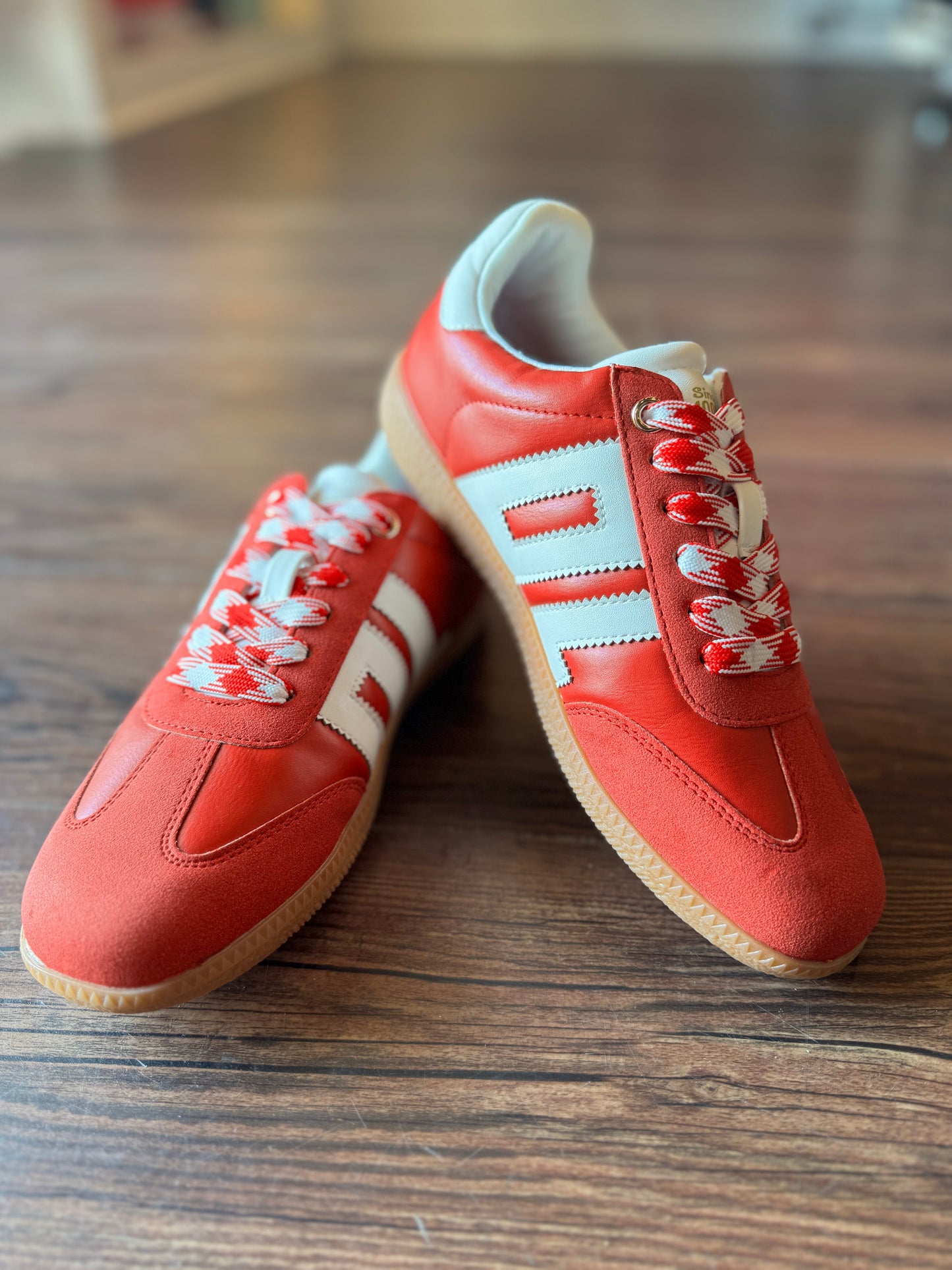 Red Track Star Sneaker