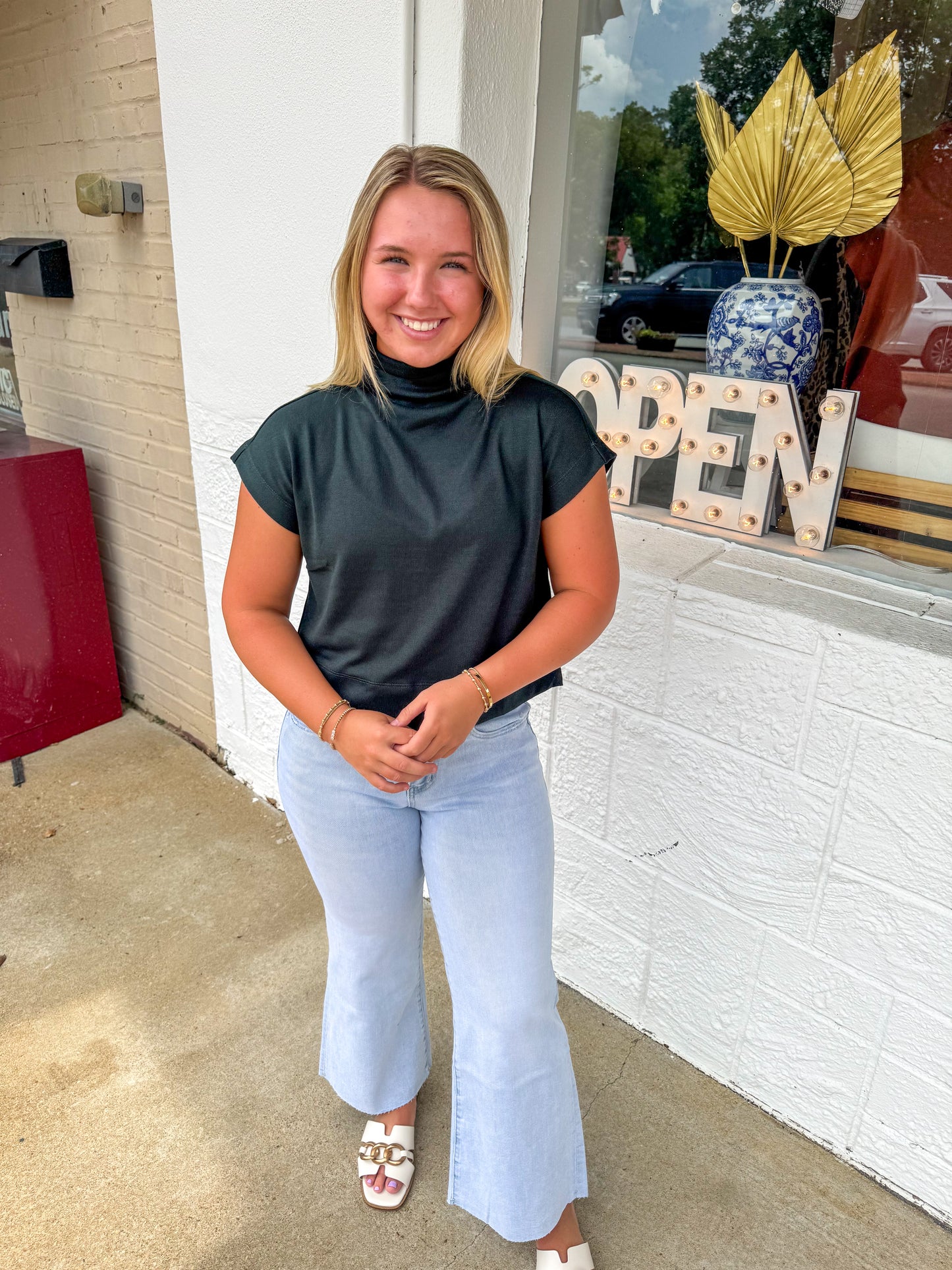 Mock Neck Sweater