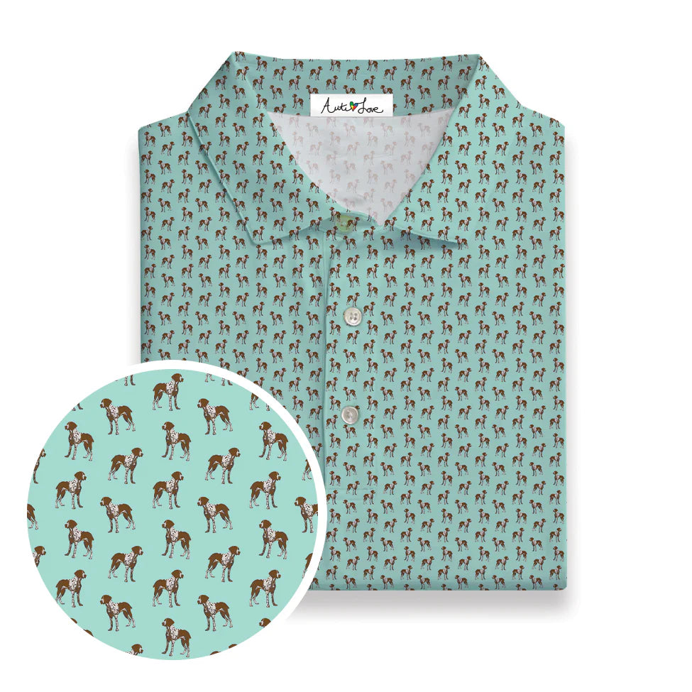 (TODDLER) Light Green Pointer Polo