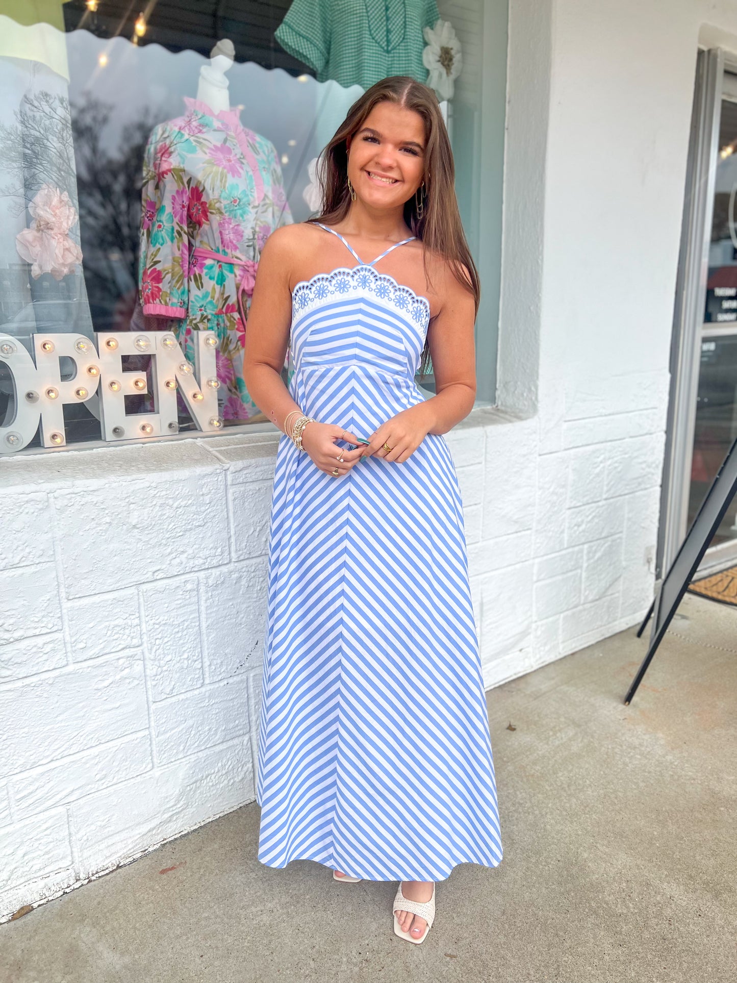 Seaside Blues Dress