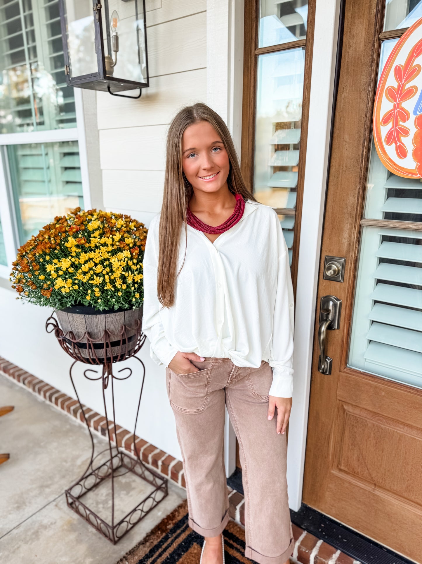 Julia Woven Top