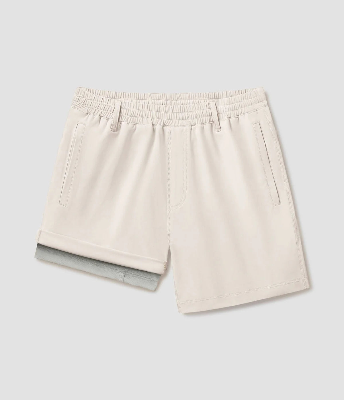 Boys Hybrid Shorts- Pelican