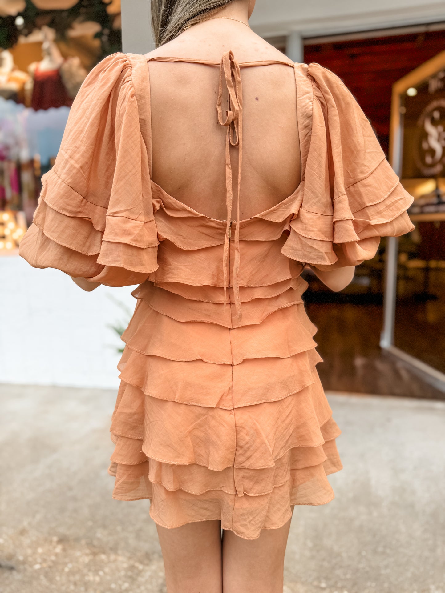 Hazel Layered Mini Dress