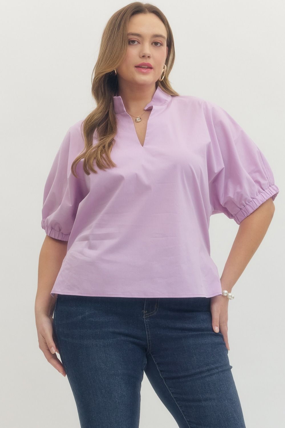 Ava Lavender Top
