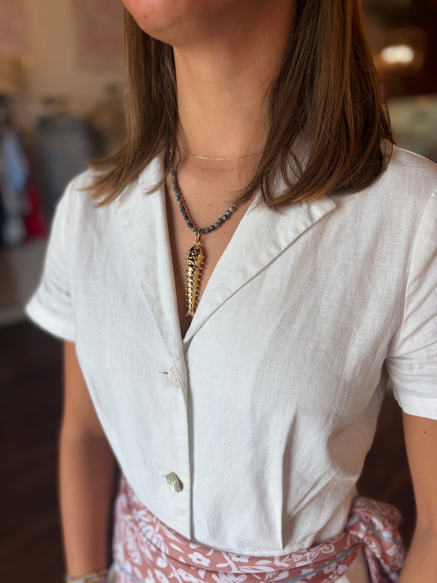The Tarpon Fish Necklace