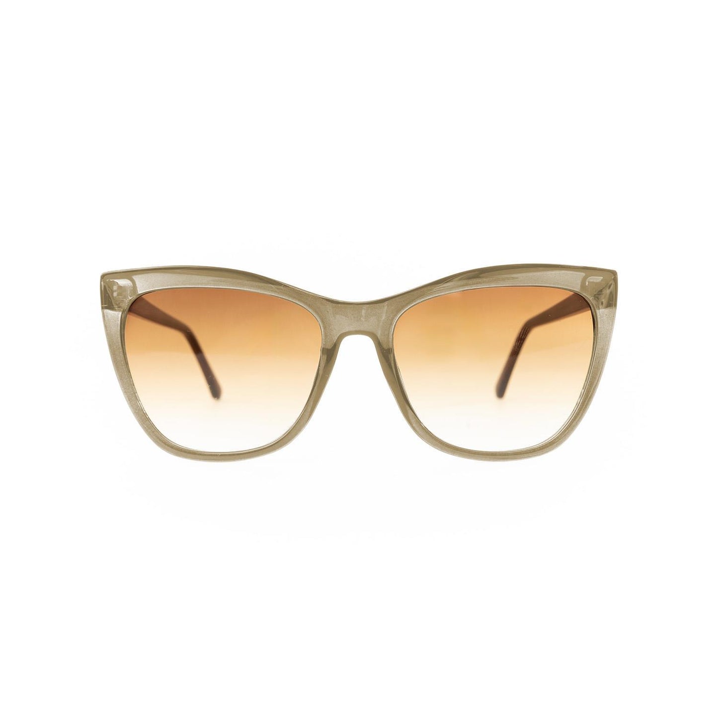 Mary Square| Kelly Beige Sunglasses