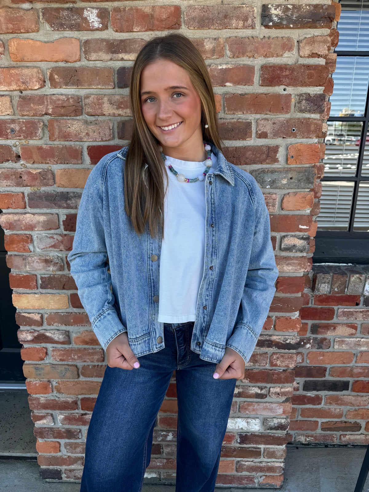 Light Wash Denim Jacket
