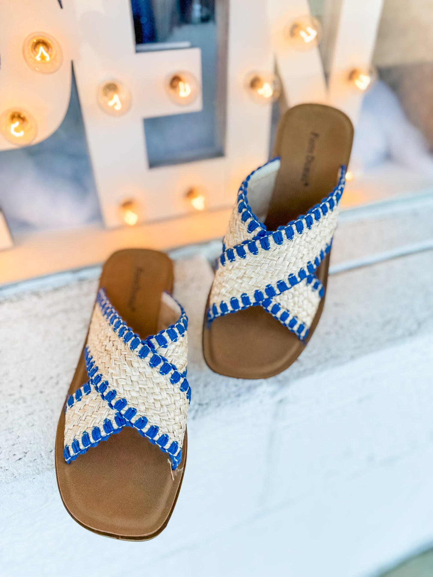 Caliso Navy Combo Sandal