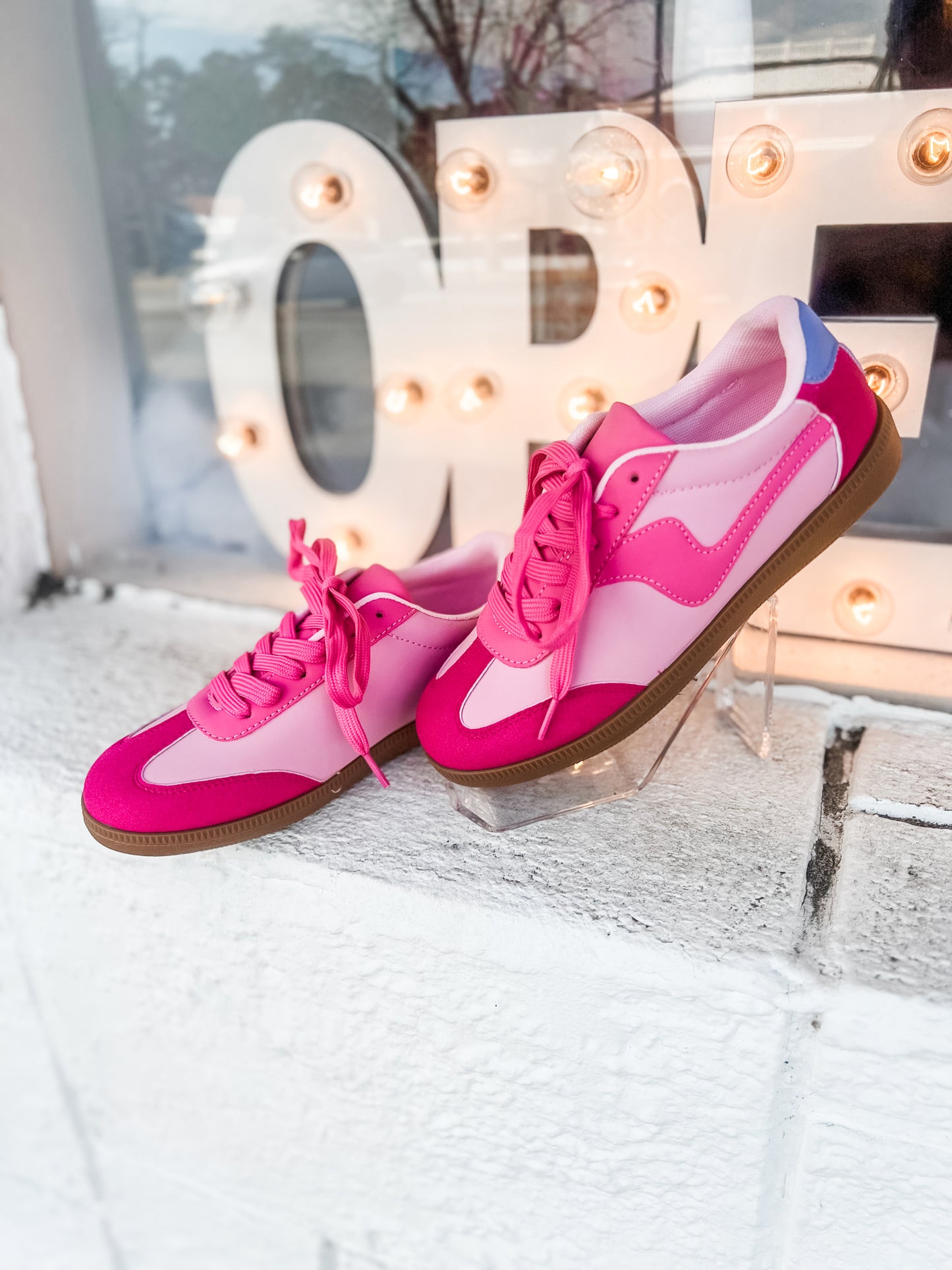 Fuschia Fun Sneaker
