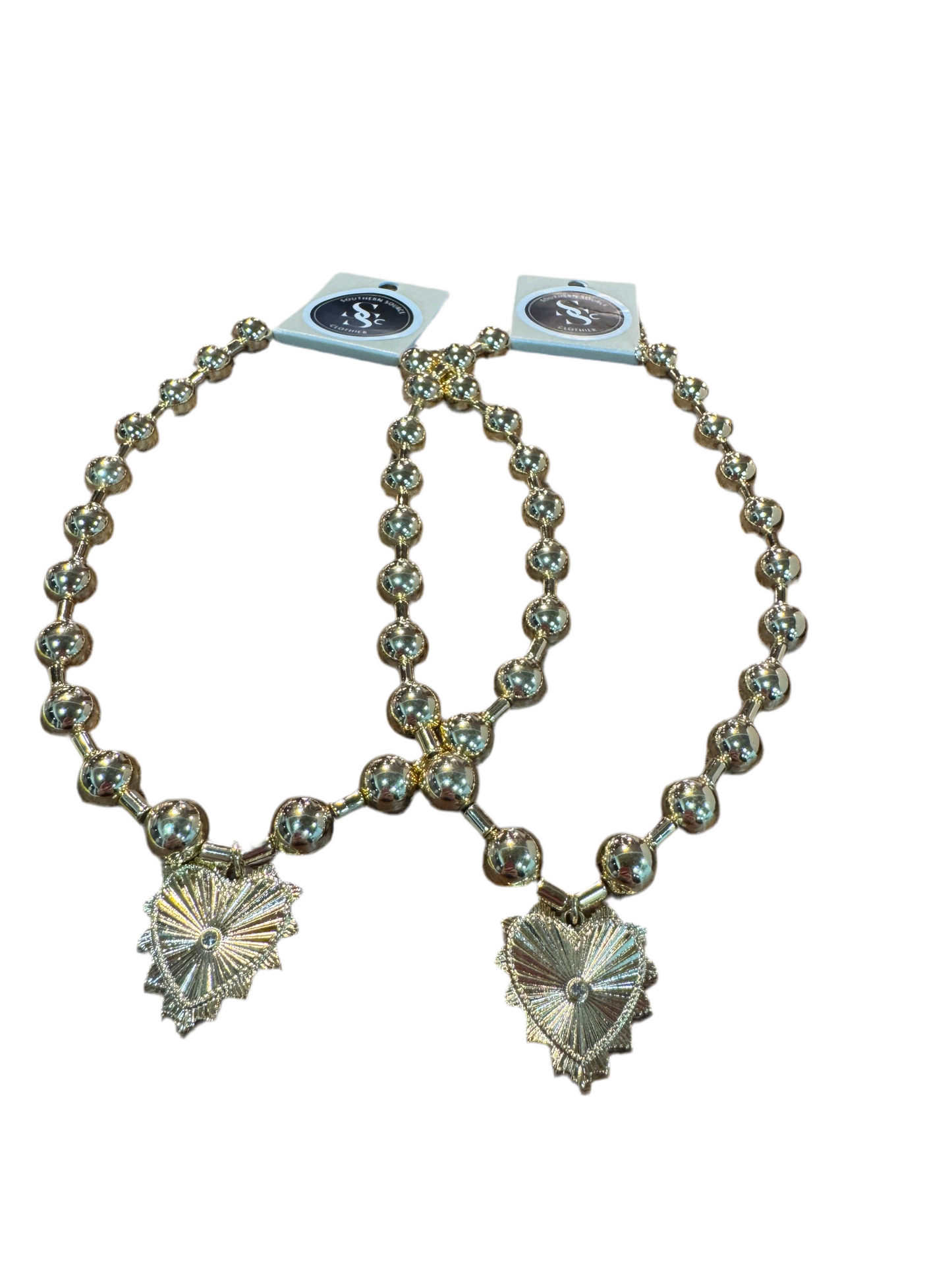 Crystal Heart Pendant Necklace