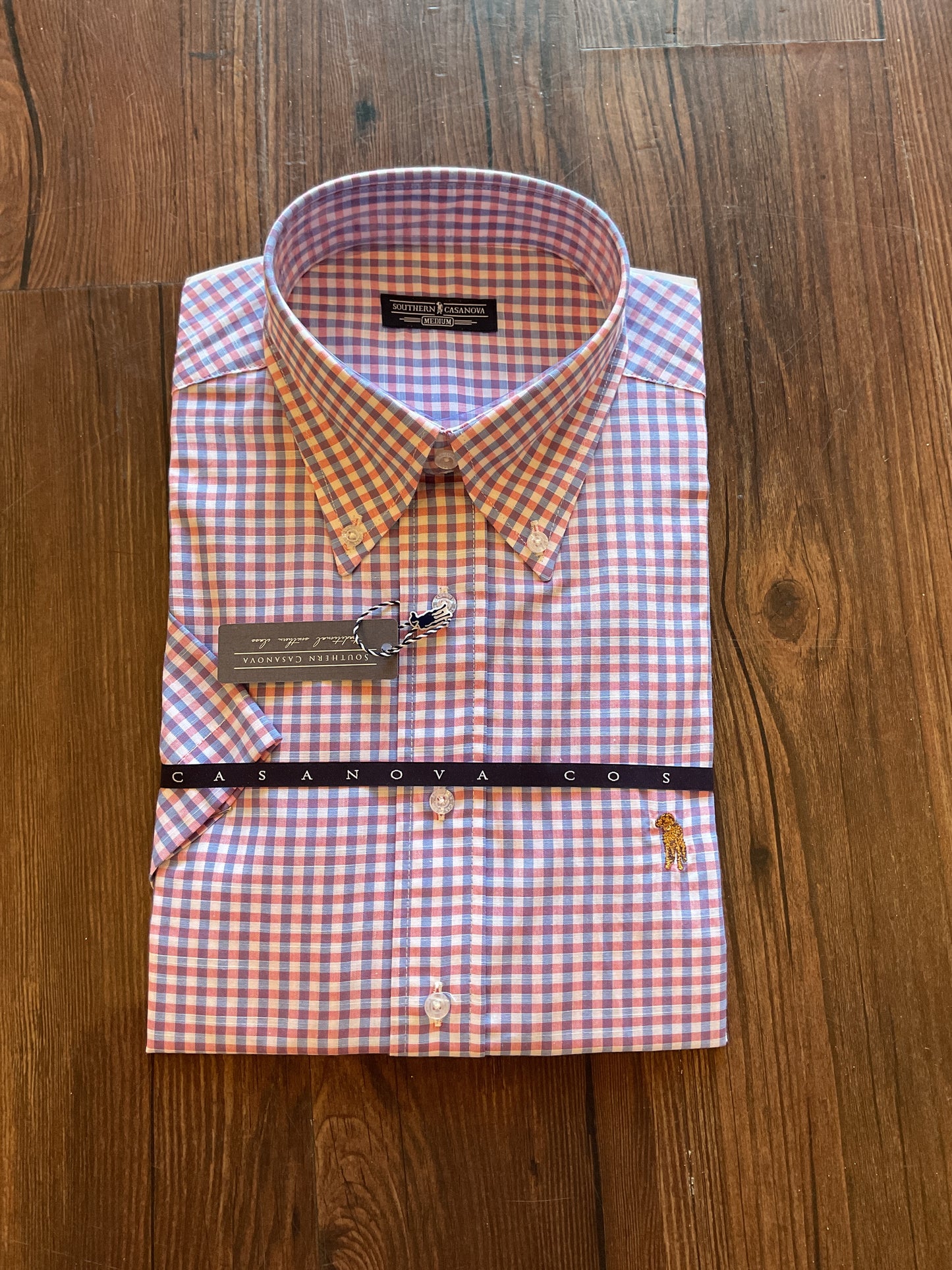 Reef Spray Gingham SS BD