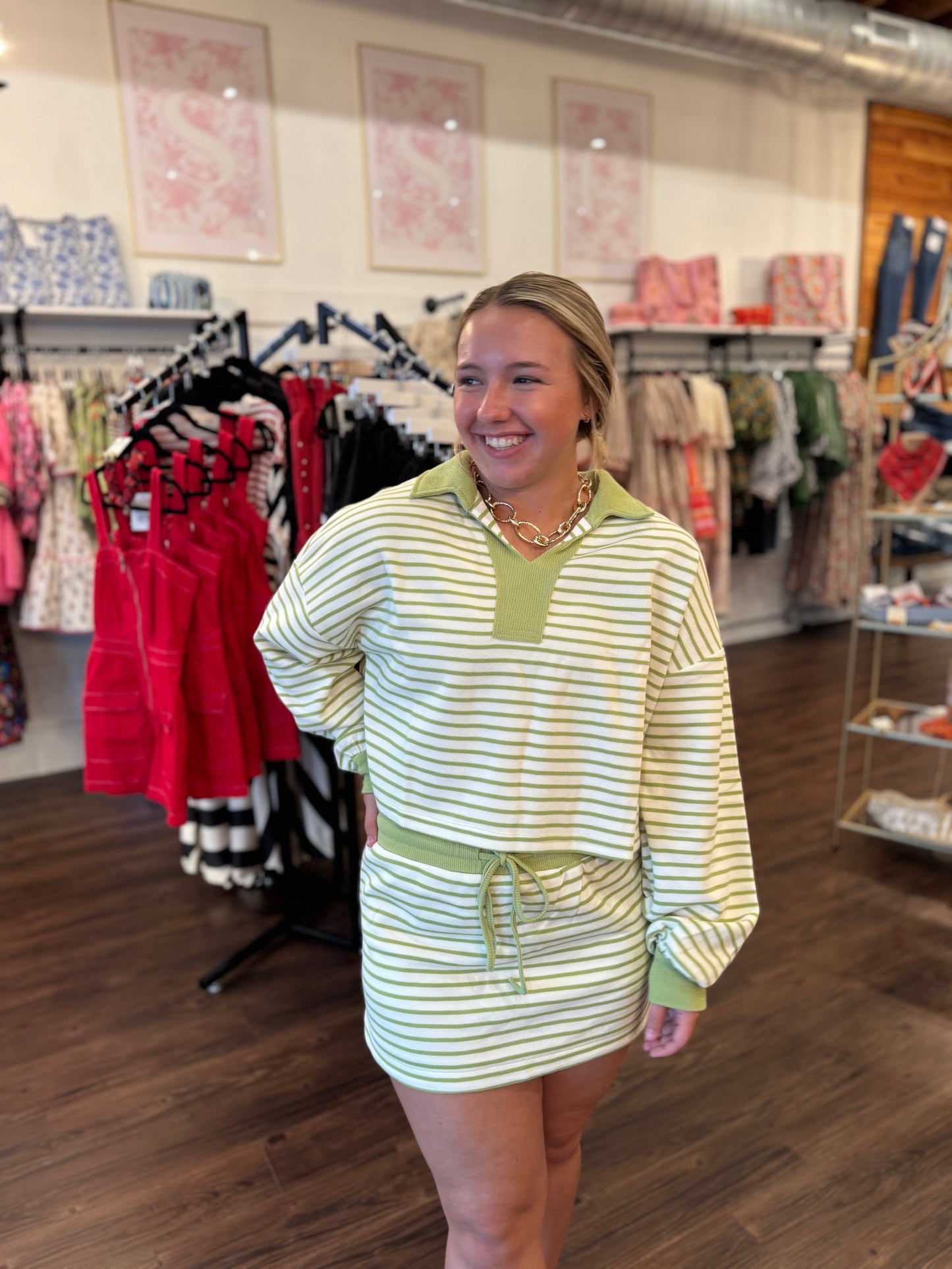 Avocado Mini Skort