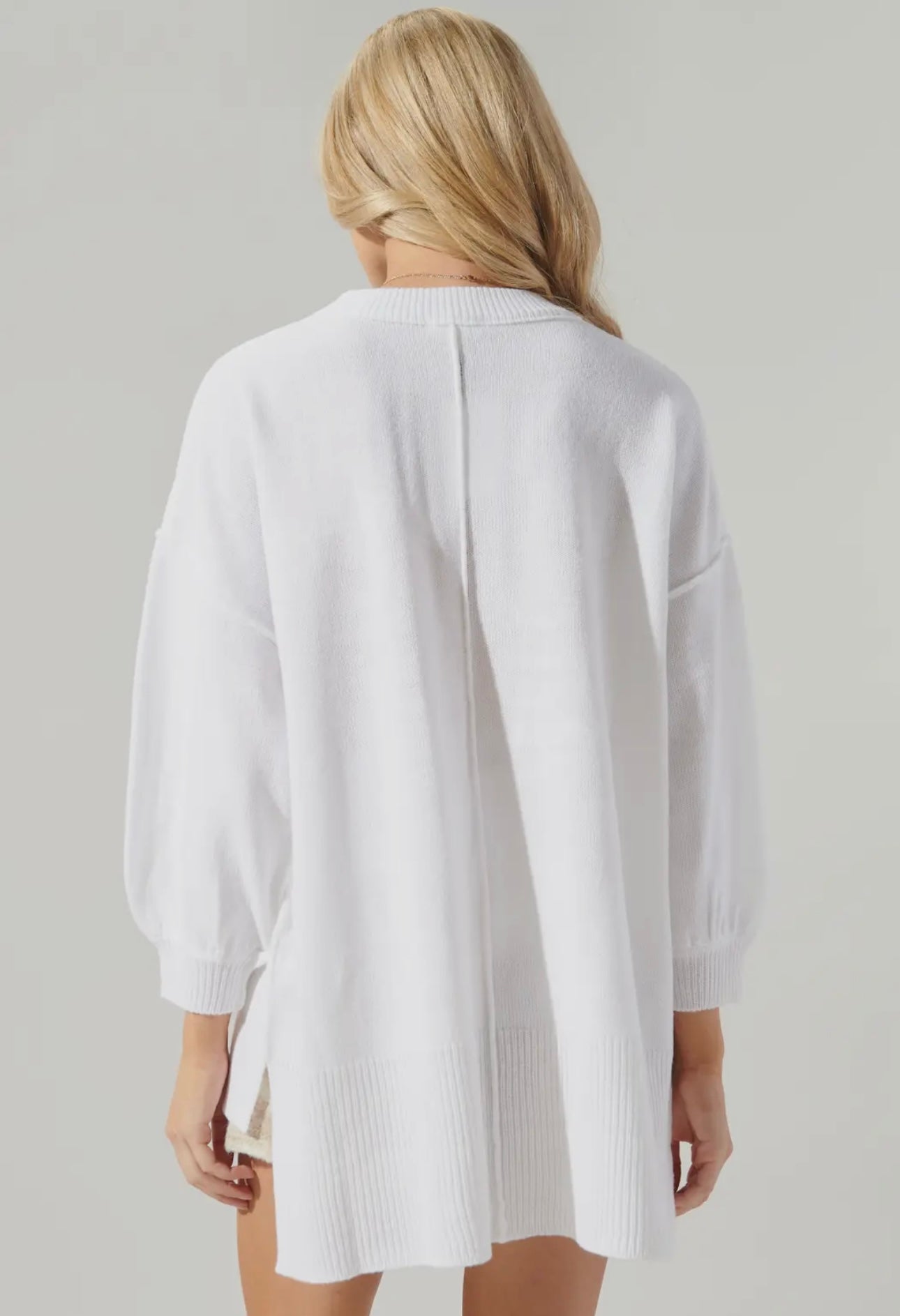 Sweet Sunday Hi-Low Tunic Sweater