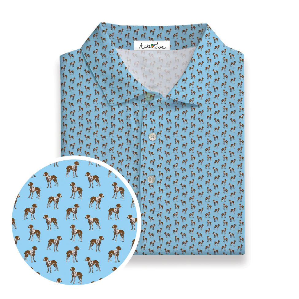 (TODDLER) Baby Blue Pointer Polos