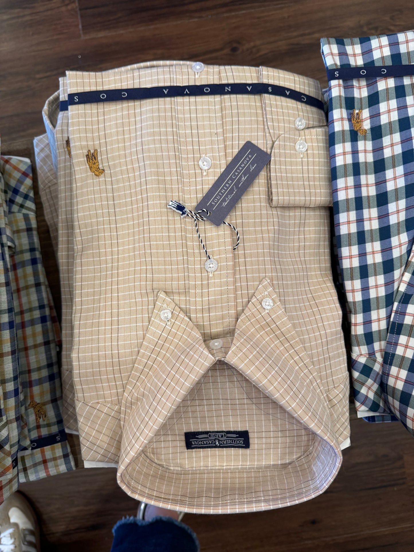 Desert Beige Button Down