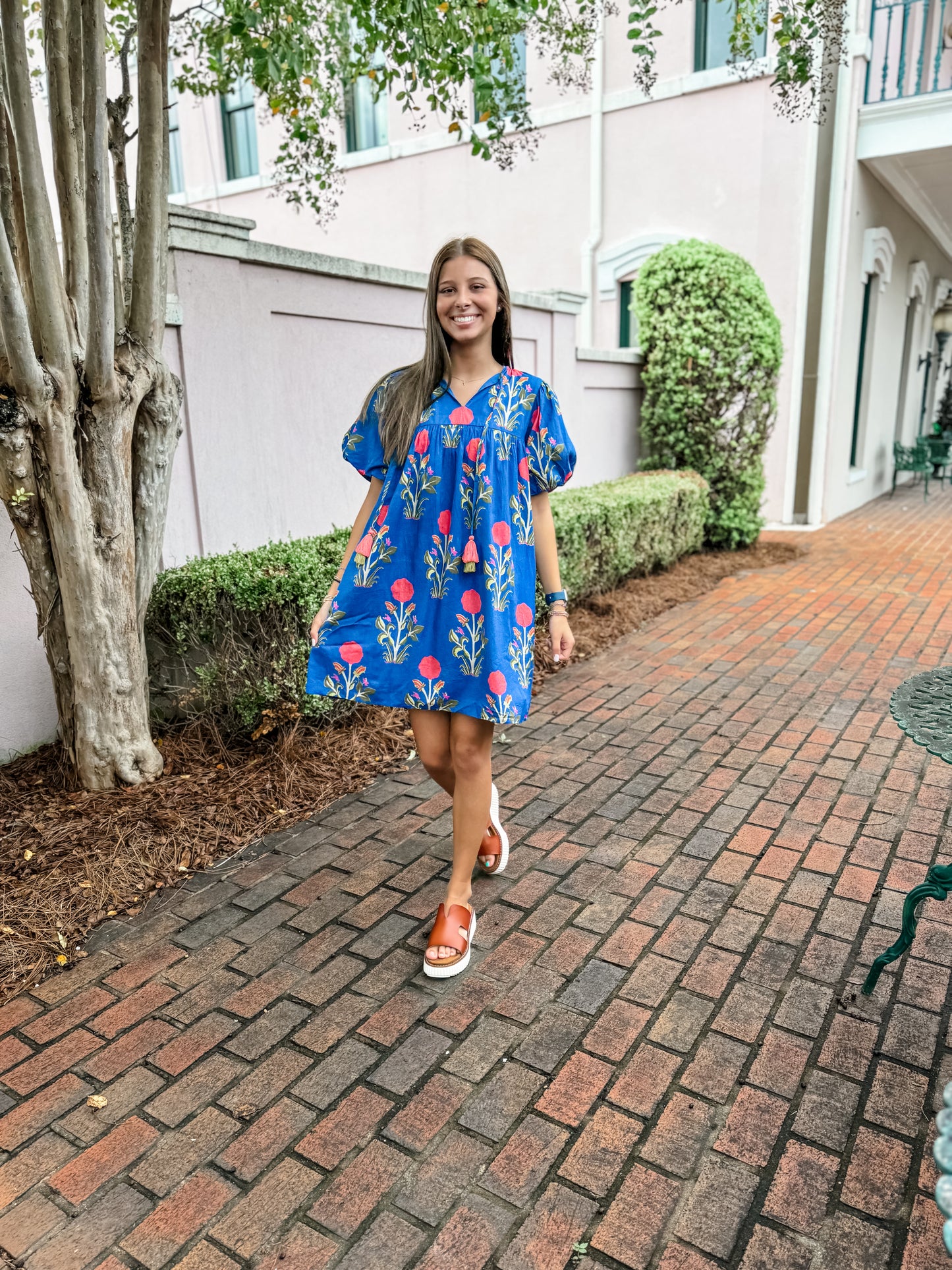 Electric Florals Dress