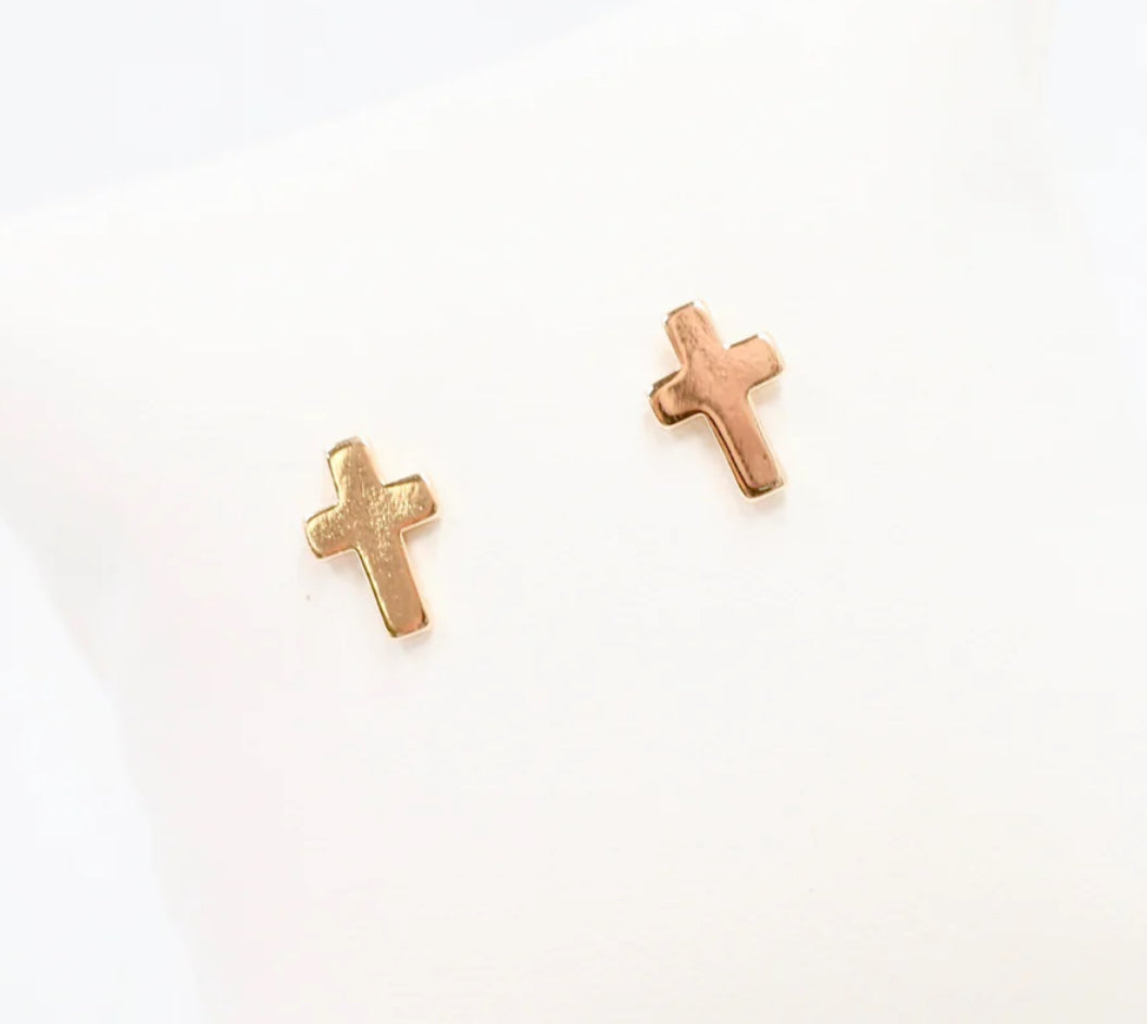 Christy Cross Earring