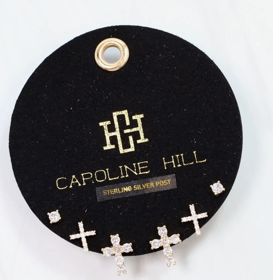 Becky Cross Earring Set