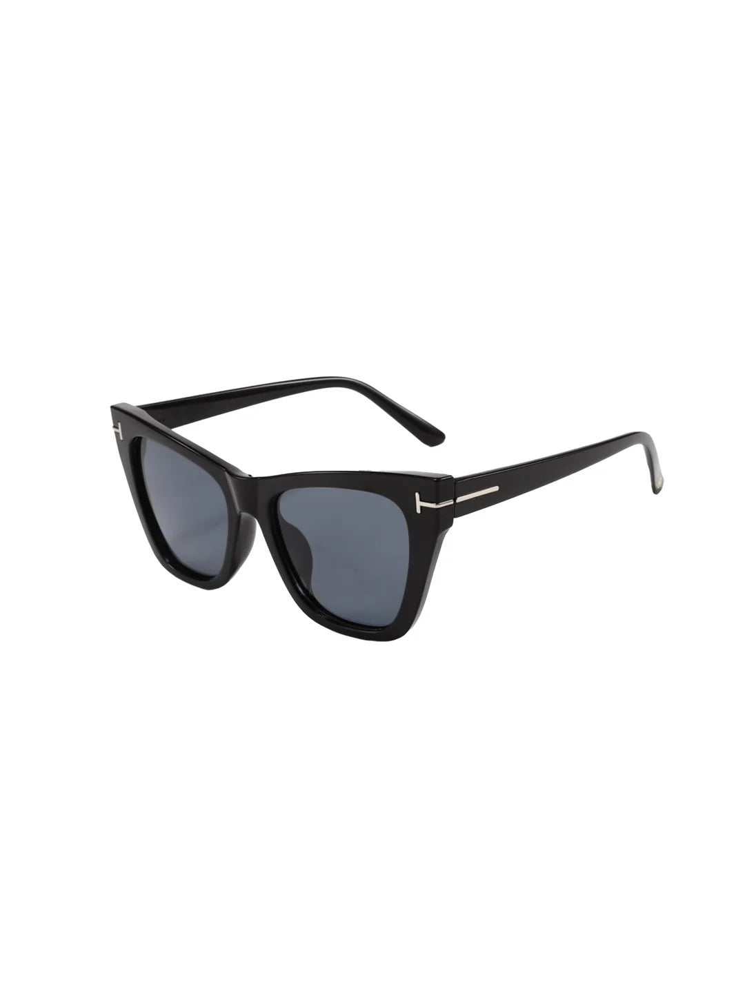 Mary Square| Hannah Black Sunglasses