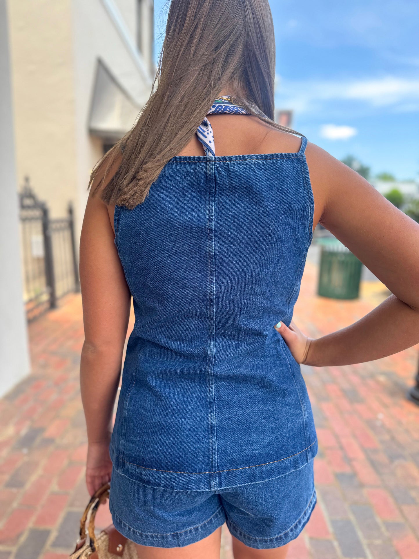 Kentucky Denim Top