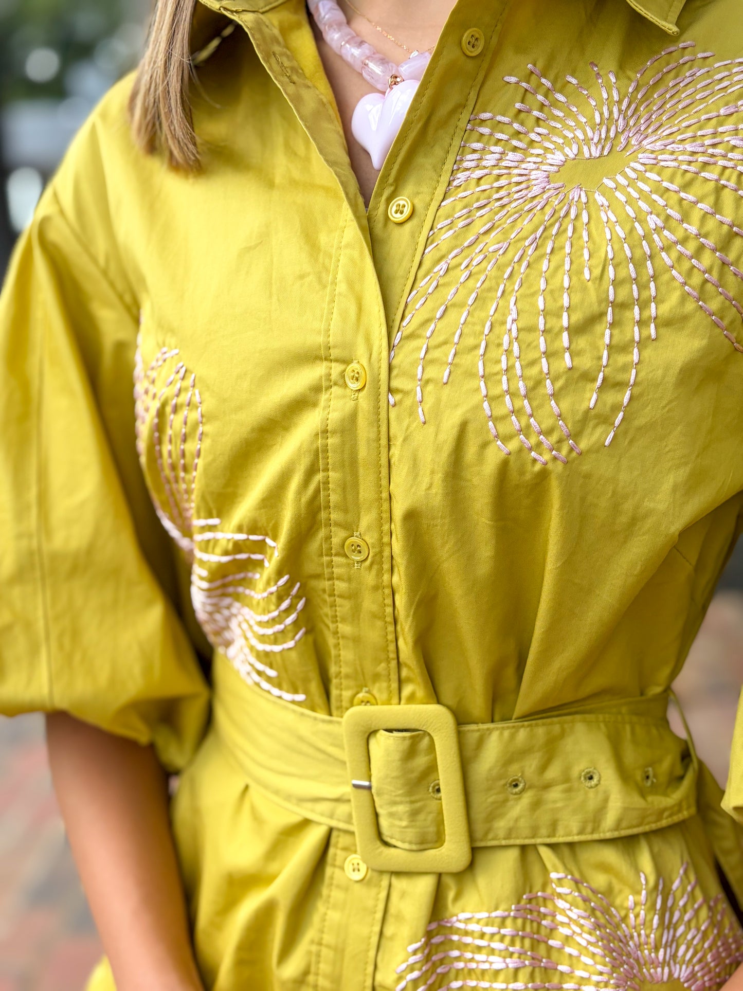 Golden Hour Bloom Dress