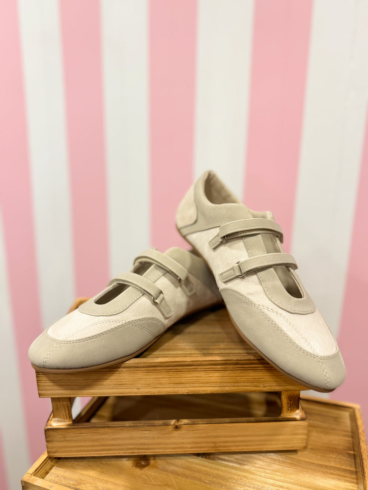 Ivory Mist Ballet Flat