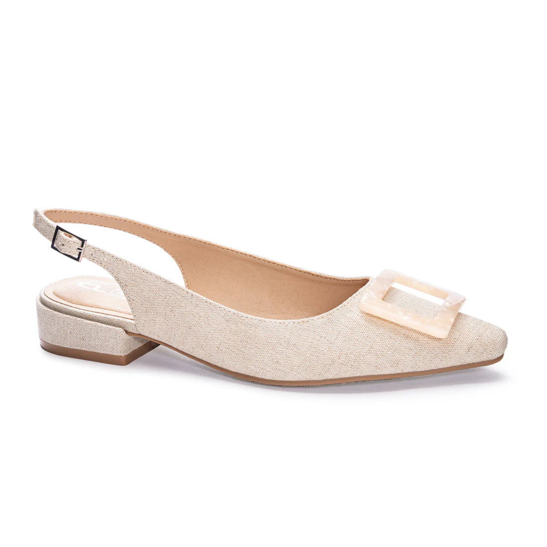 Chinese Laundry| Sweet Linen Slingback