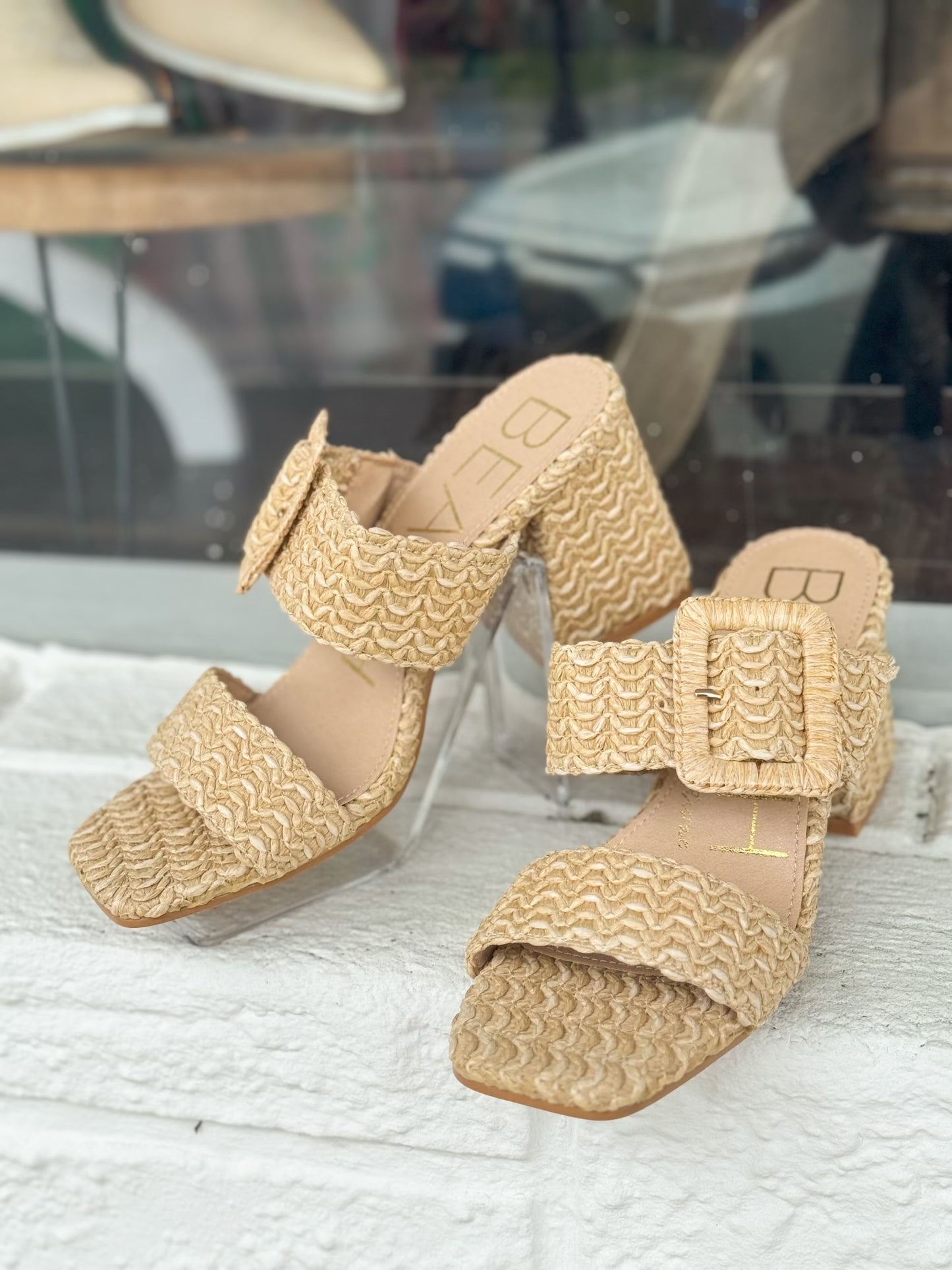 Lucy Natural Heels