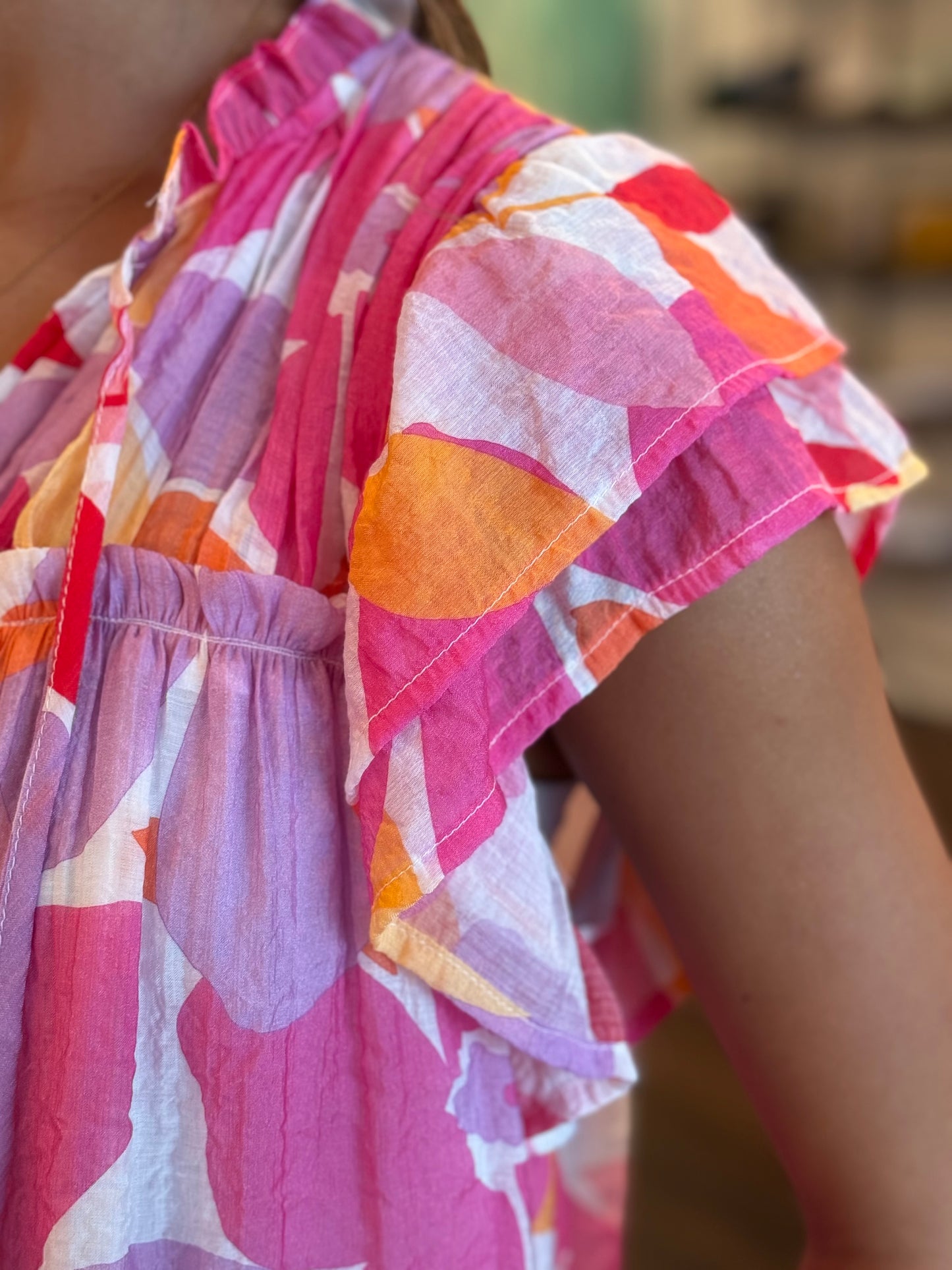 Pink sherbet top