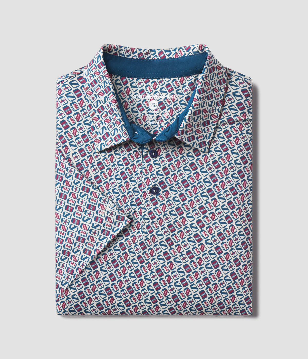 Hoptimist Printed Polo - Alumni Hall