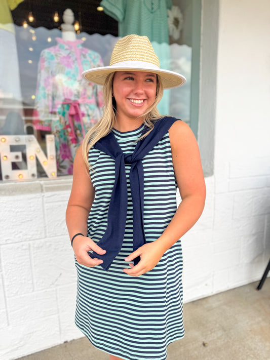 Blue Bay Stripe Dress