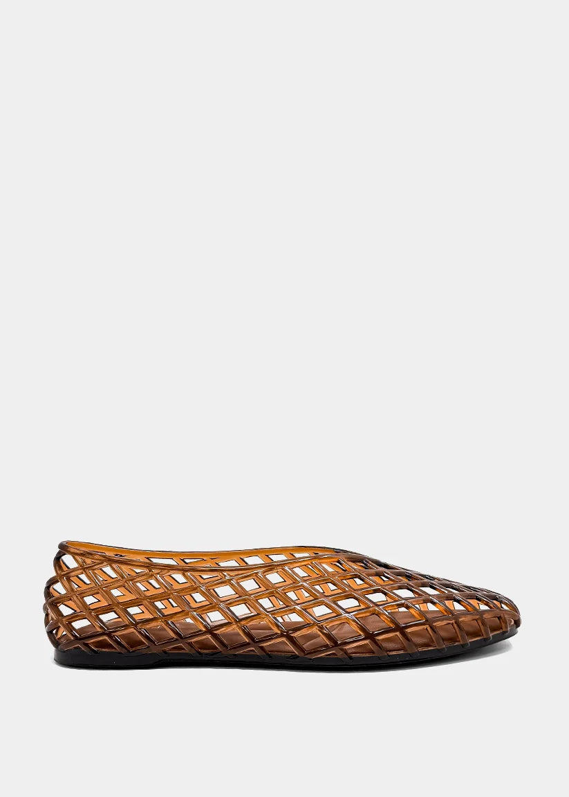 Alana Brown Jelly Flat