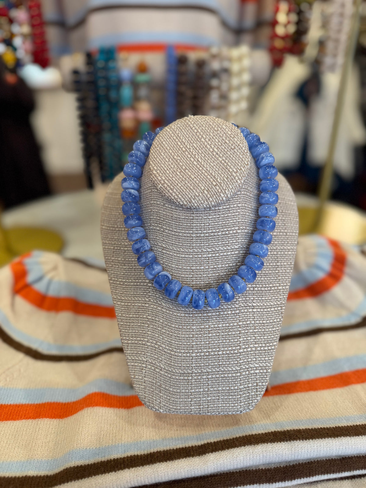 Candy Necklace -Medium Disc Bead