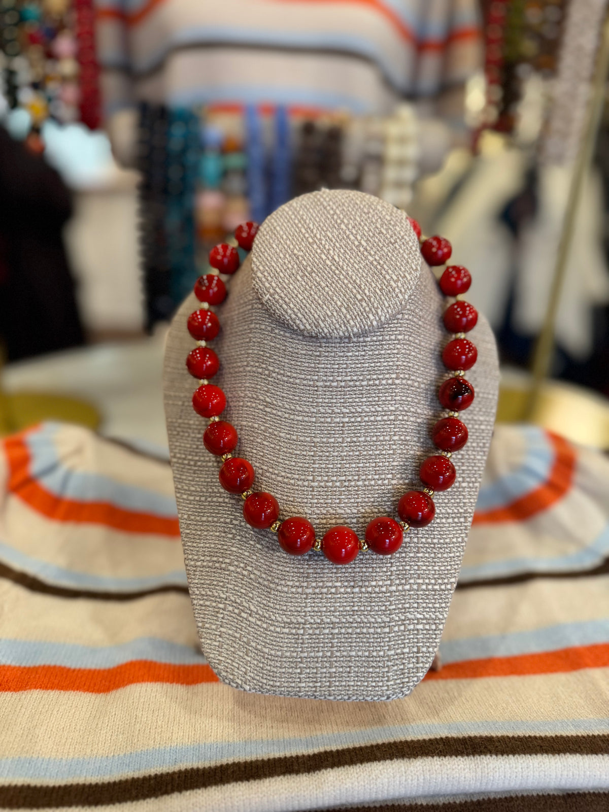 Candy Necklace -Medium Disc Bead
