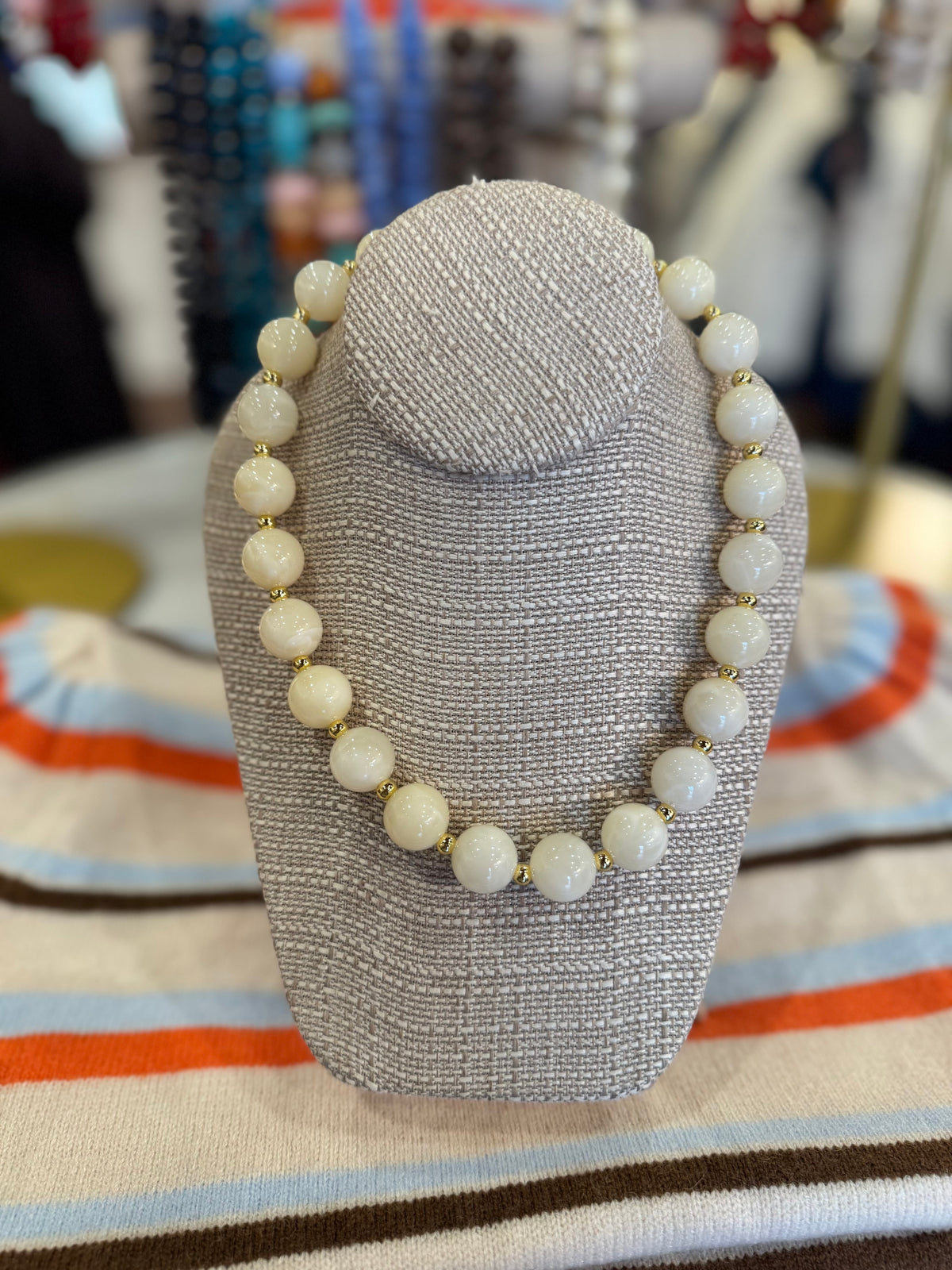Candy Necklace -Medium Disc Bead