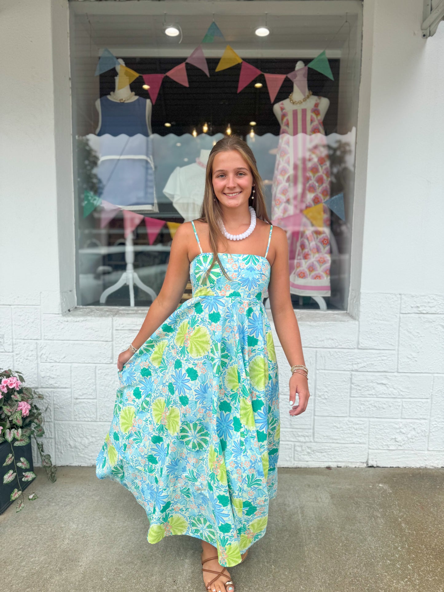 Lillie Lime Dress