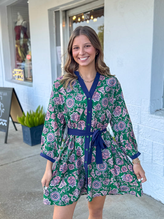 Mary Lou Green Dress
