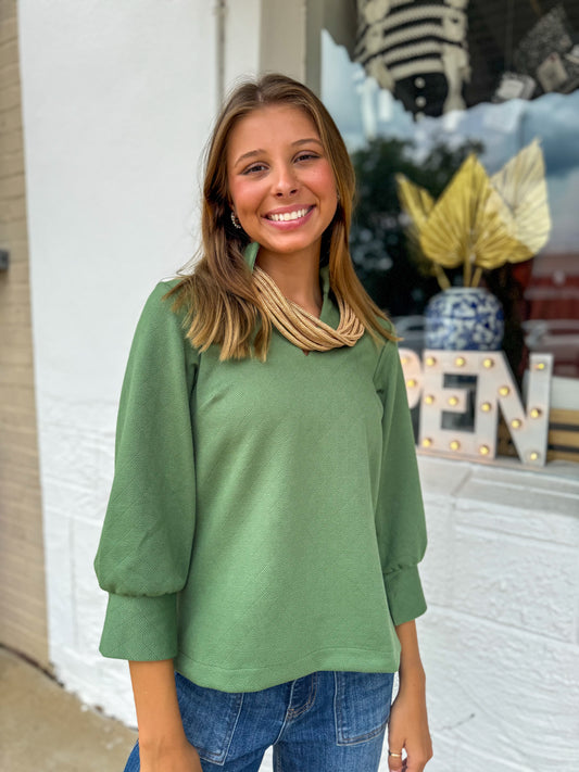 Jocelyn Green Top