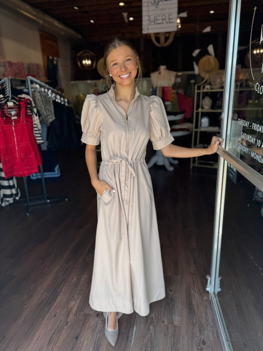Light Taupe Dress