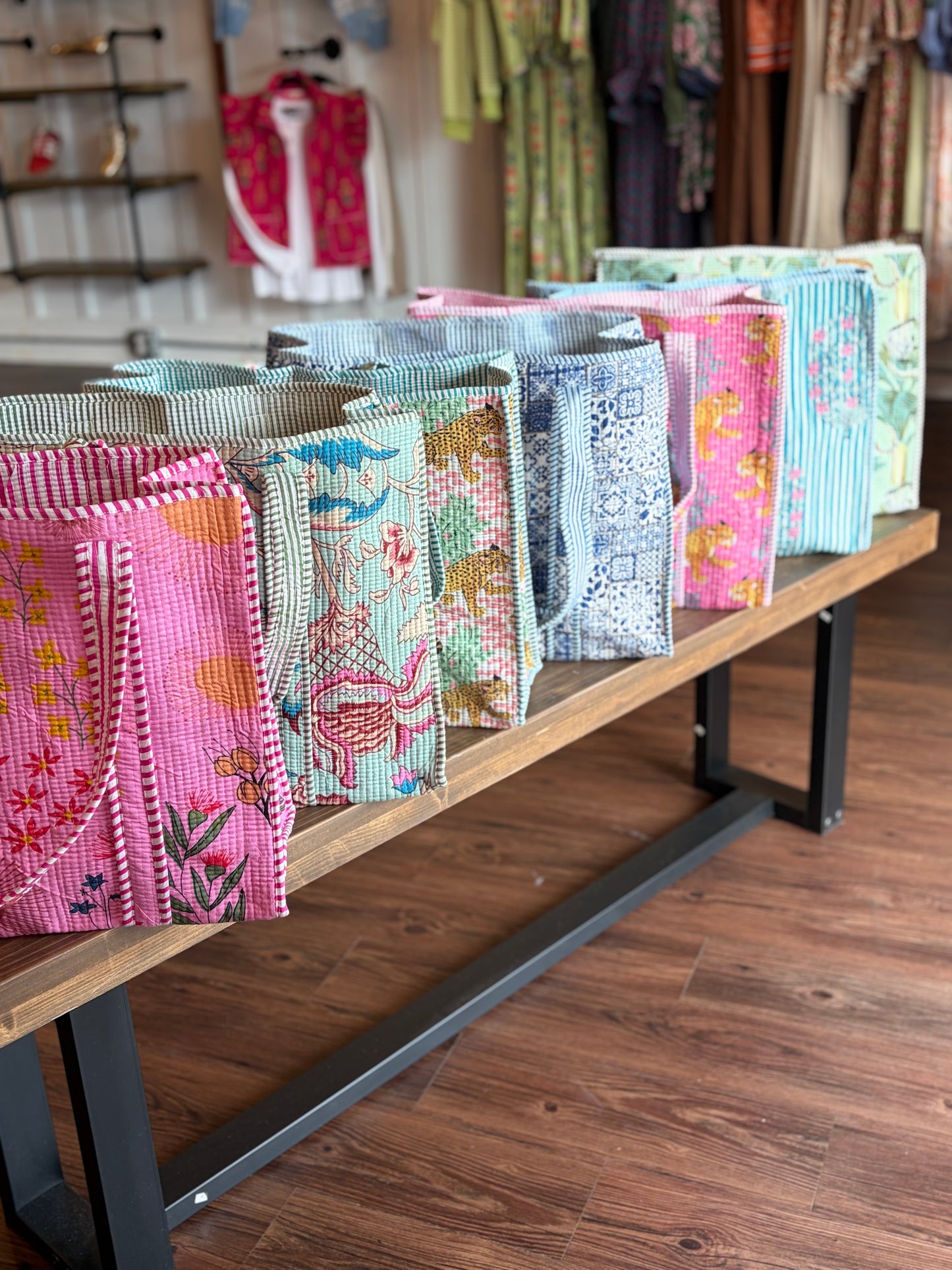 Large Quilted Bags
