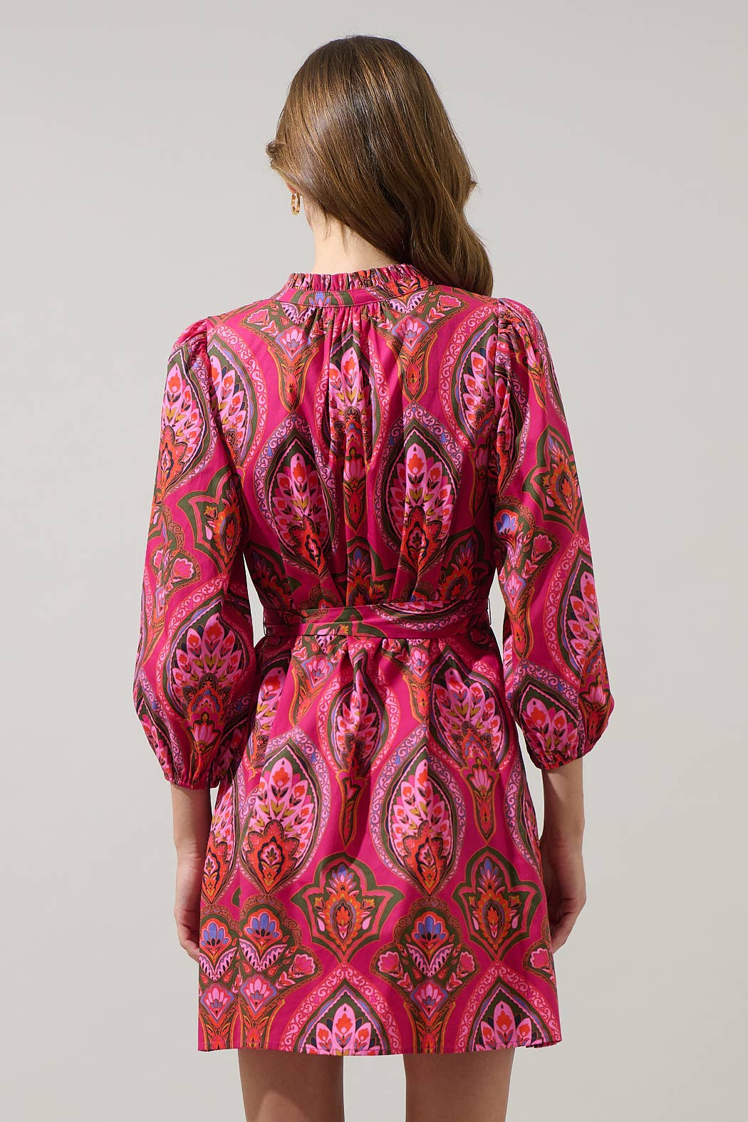 Azura Floral Eira Poplin Mini Dress