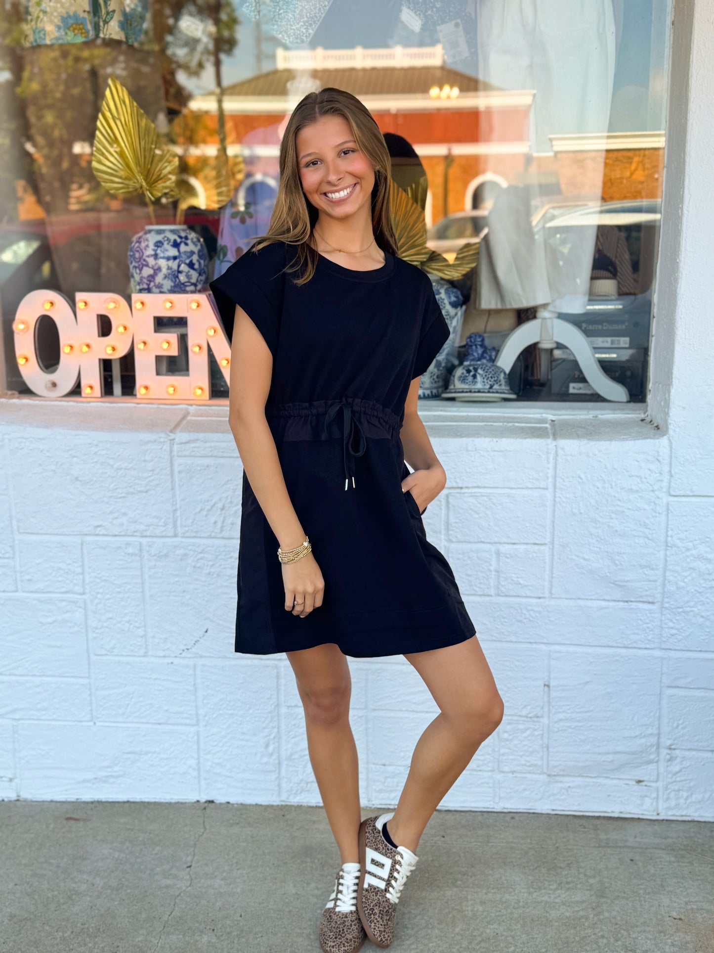 Easy Go Black Dress