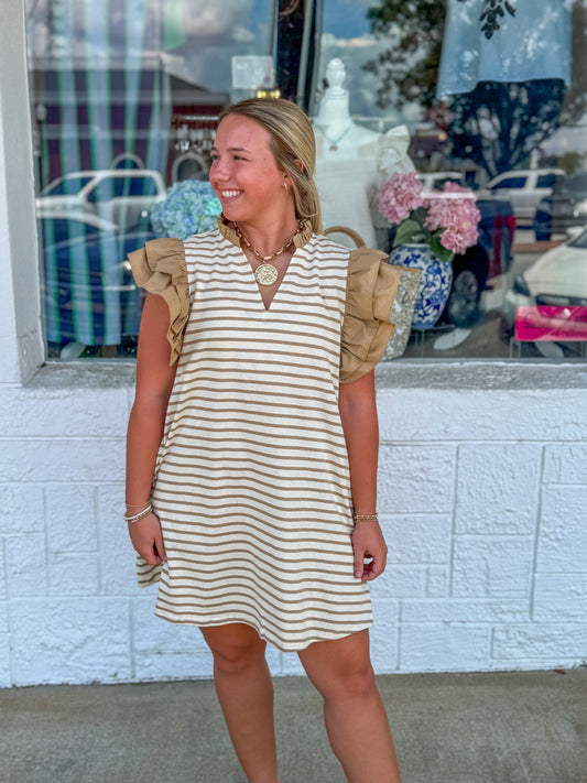 Sandy Stripe Dress