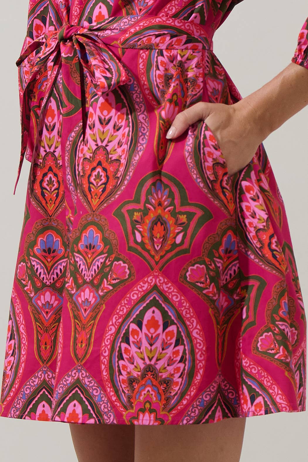 Azura Floral Eira Poplin Mini Dress