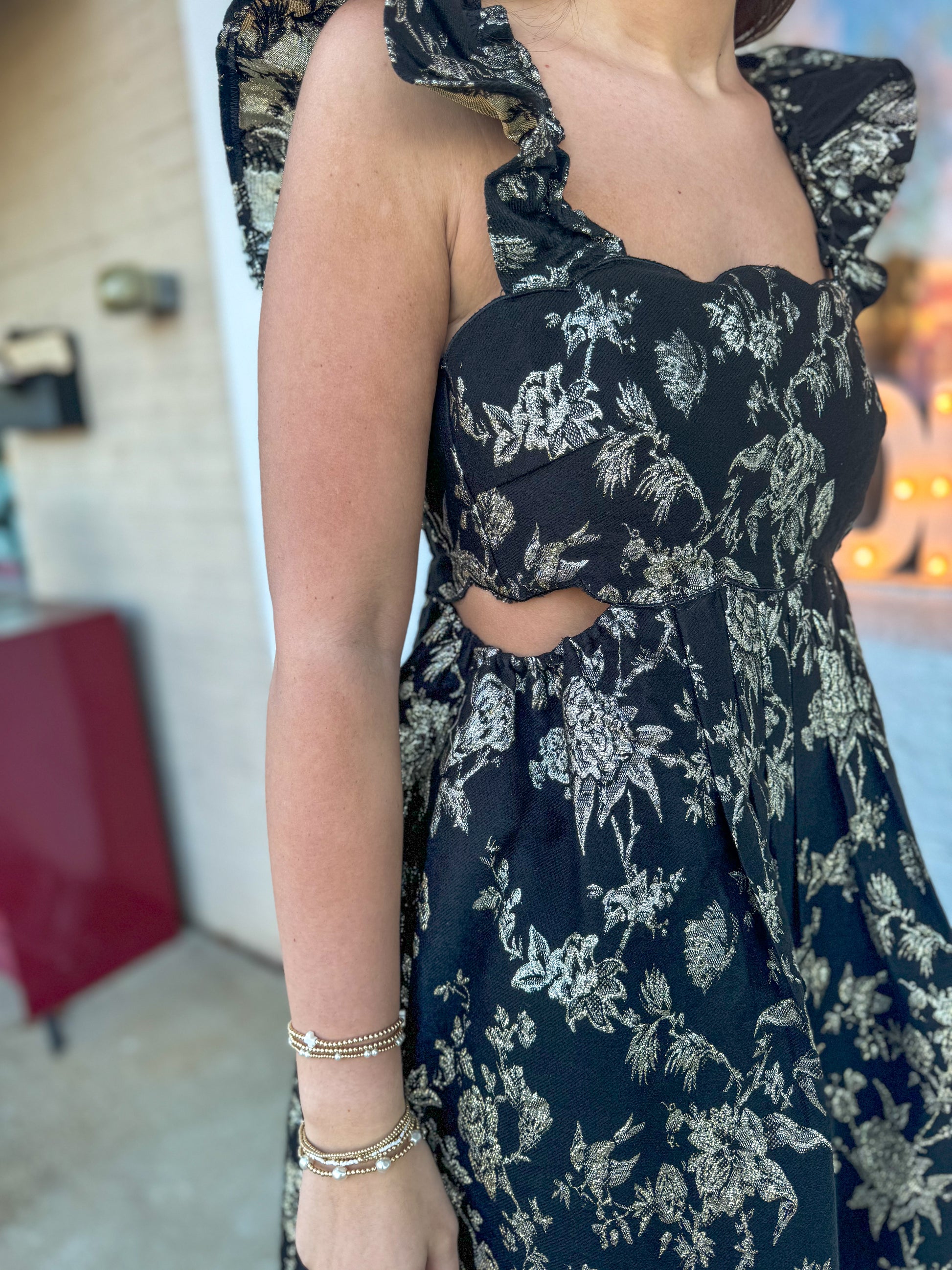 ashton midi dress Ashton Floral Midi Dress